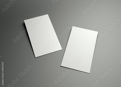 Illustration: vertical namecard promotion vertical namecard promotion