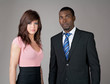 Portrait of young business partners Portrait of young business partners