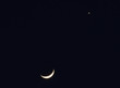 Moon and Venus