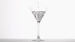 Liquor flowing in super slow motion Liquor flowing in super slow motion