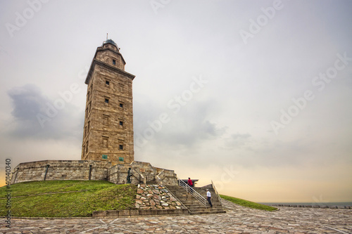 Photo: Torre de Hercules, La Coruña Torre de Hercules, La Coruña