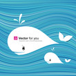 White whale paper materials design