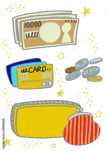 Illustration: 収入と貯金 収入と貯金