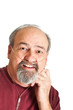 Mature Man With Breathing Disability