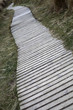 Board walk - Findhorn - Moray - Scotland - UK