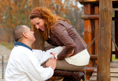 Photo: Young couple in love Young couple in love