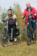 Seniors on a bike