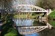 canal pont reflet