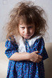 Foto: Little girl angry Little girl angry