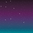 the night sky with stars