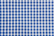 Tischdecke, blau-weiss kariert