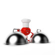 3d rendered illustration of a food character - tomato