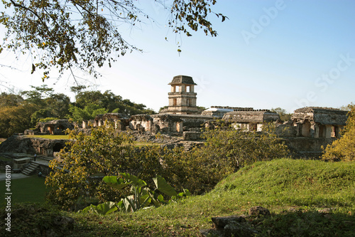 Photo: Palenque mayan ruins Palenque mayan ruins