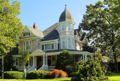 Photo: Stately Victorian House circa 1940 Stately Victorian House circa 1940