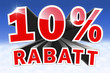 10 Prozent Rabatt