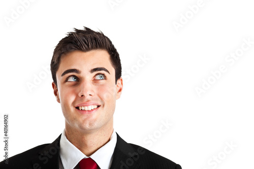 Photo: Businessman having an idea Businessman having an idea