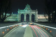 Brussels - Triumphal arch by night