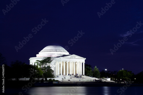 Photo: Jefferson Memorial in Washington DC at Dusk Jefferson Memorial in Washington DC at Dusk