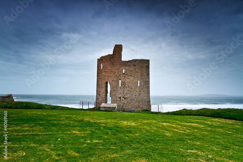Photo: Ruins of Ballybunion castle on the coast, Ireland Ruins of Ballybunion castle on the coast, Ireland