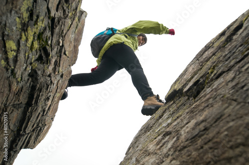 Photo: woman hiking woman hiking