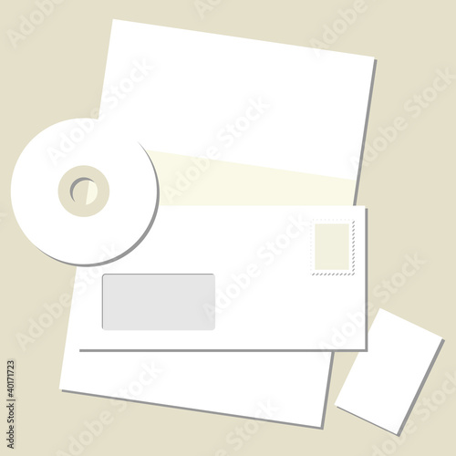 Vector: Identity template Identity template