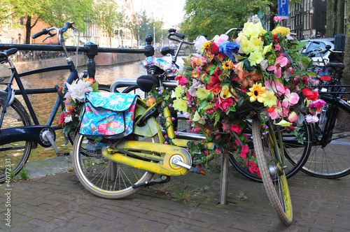 Photo: Bicycles in Amsterdam Bicycles in Amsterdam