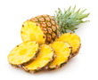 pineapple with slices
