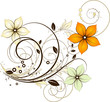 Abstract floral background