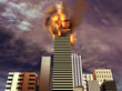 Edificio en llamas Edificio en llamas