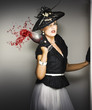 Angry Socialite In Fit Of Pique Angry Socialite In Fit Of Pique