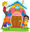 Easter Egg House