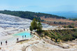 Pamukkale, Turkey, top view