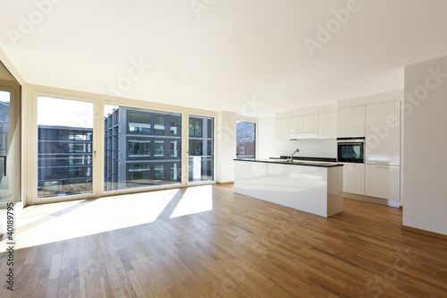 Foto: beautiful new apartment, interior, kitchen beautiful new apartment, interior, kitchen