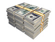 Stack of $100 bills