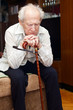Old Man With Cane