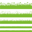 Vektor Blumenwiese Gras Grashalme Wiese