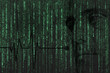 Matrix style background