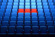 auditorium with reserved seats