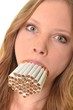 Photo: femme avec cigarette femme avec cigarette