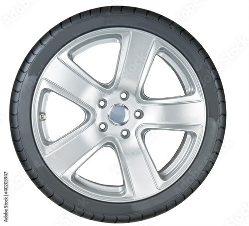 Photo: Tyre for car Tyre for car