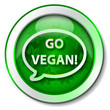 Illustration: GO VEGAN icon GO VEGAN icon