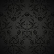 Vektor Retro-Tapete mit Blumenmuster