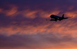 Foto: Airplane coming in for landing Airplane coming in for landing