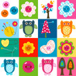 stitch owls background