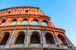 Colosseum at sunset