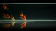 Goldfish Swimming, Eating