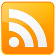 Vektor: rss icon on white background rss icon on white background