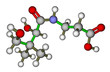 Pantothenic acid (vitamin B5) molecular structure