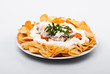 Salad with chips