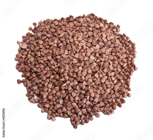 Photo: Buckwheat seeds closeup Buckwheat seeds closeup